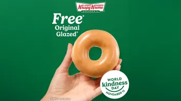 Krispy Kreme gives away free doughnuts for World Kindness Day