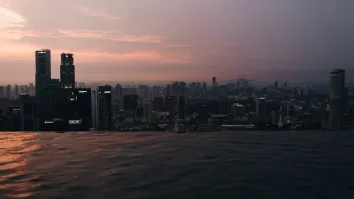 Which industrial projects were completed in Singapore in Q3?