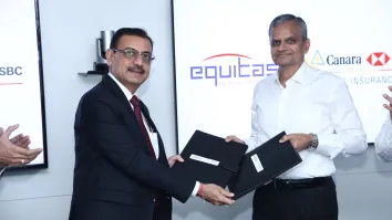 Canara HSBC Life partners Equitas SFB for bancassurance