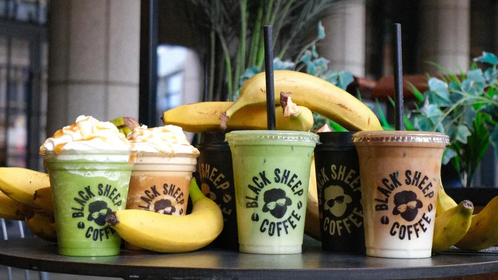 Black Sheep Coffee unveils limited-time Banana Arcade menu