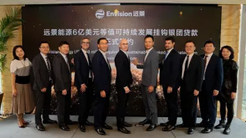 Envision Energy closes $600m sustainability-linked loan in Hong Kong