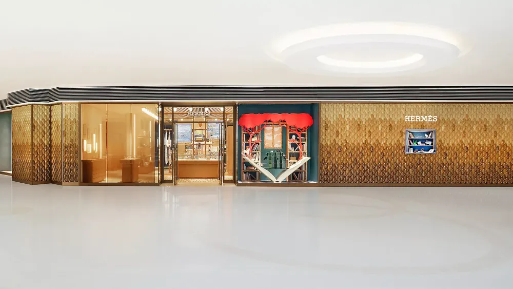 Hermès blends mythology and craftsmanship in HK's Elements mall reopening