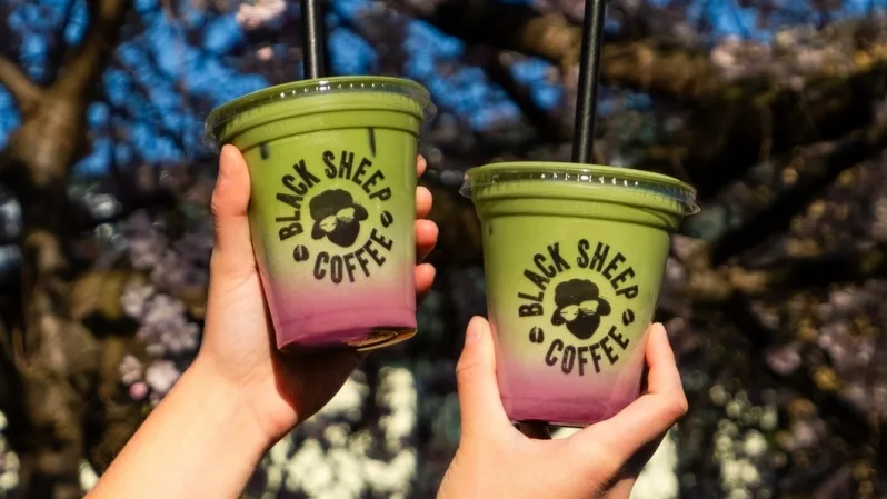 Black Sheep Coffee unveils Cherry Blossom and Pandan drinks