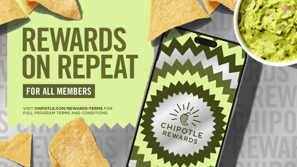 Chipotle relaunches loyalty programme with more perks