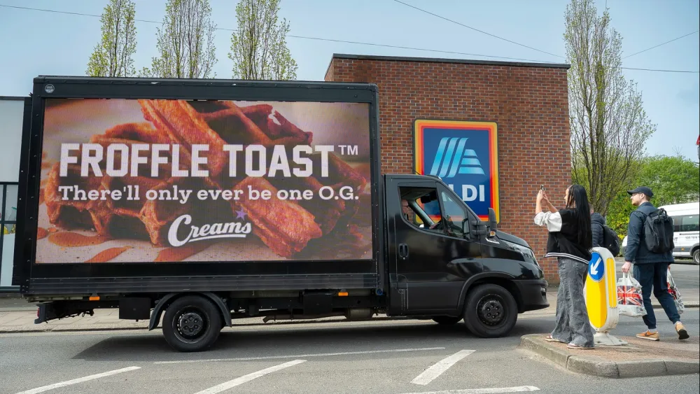 Creams Café files trademark for ‘Froffle Toast’ launch