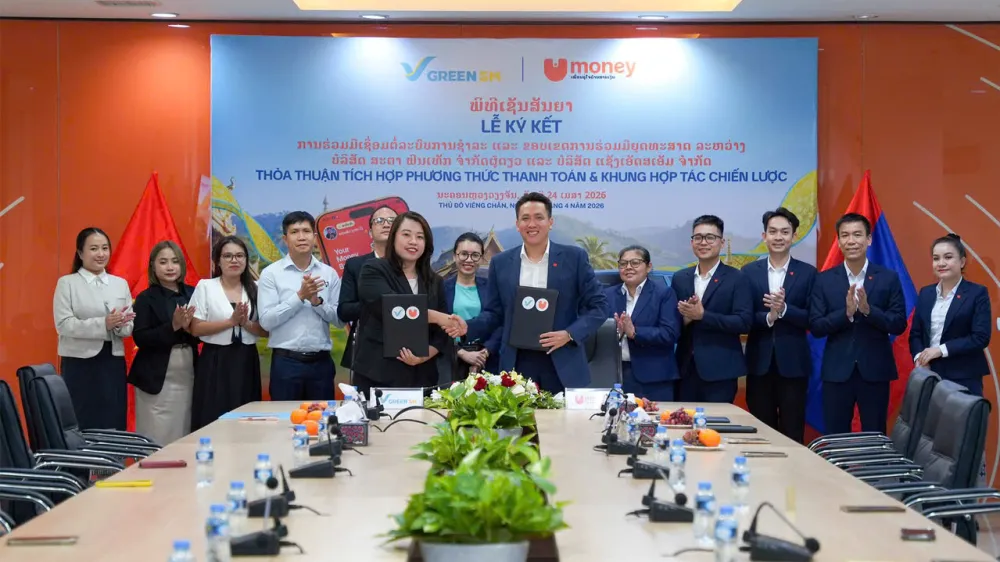 Green SM Laos onboards Umoney e-wallet to payments