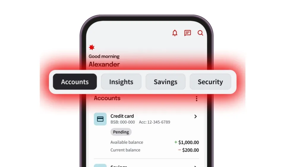 NAB refreshes app and internet banking