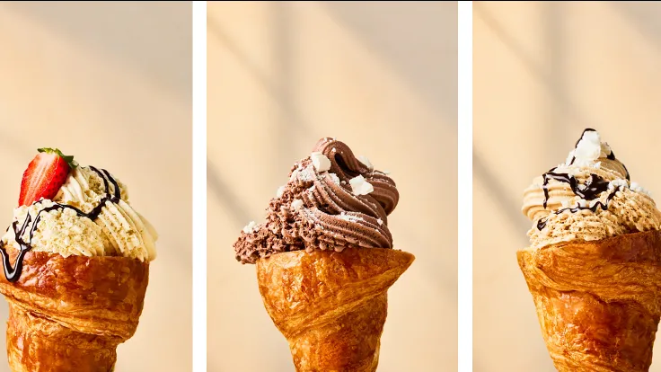 PAUL unveils new ice cream croissants amidst London heatwave