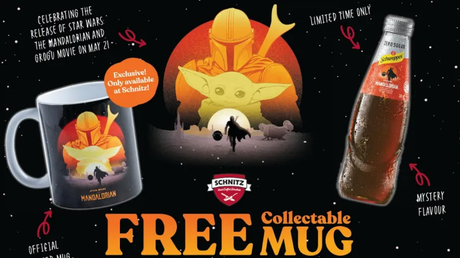 Schnitz ties new drink launch to Star Wars collectable push