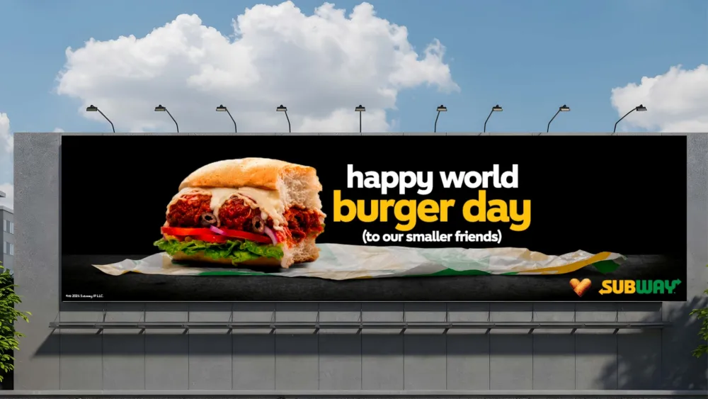 Subway takes aim at burger chains on World Burger Day with value-led Footlong push