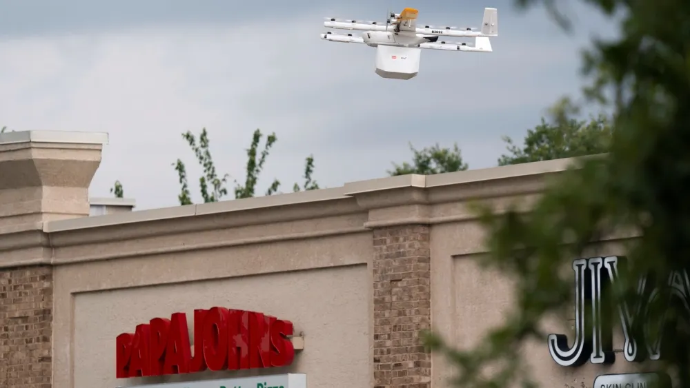 Papa Johns trials drone delivery in the US