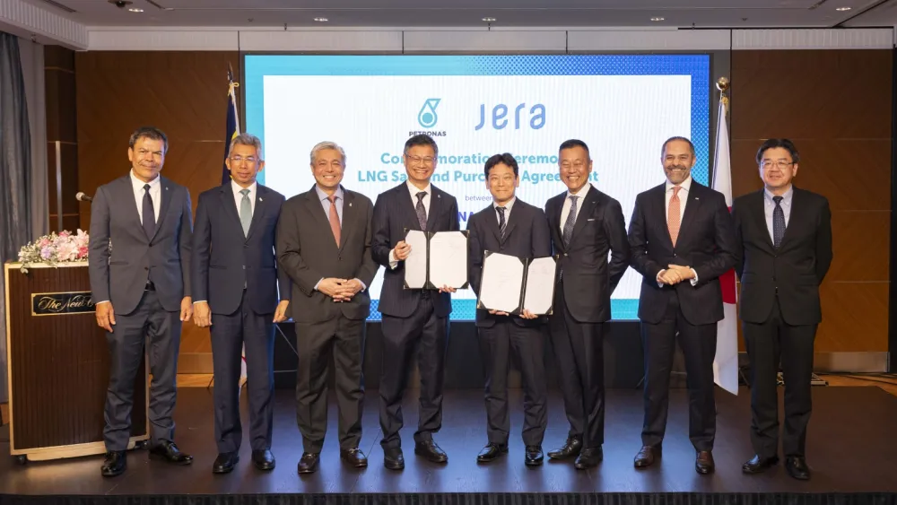 JERA secures 2M tonnes of LNG supply from Petronas 