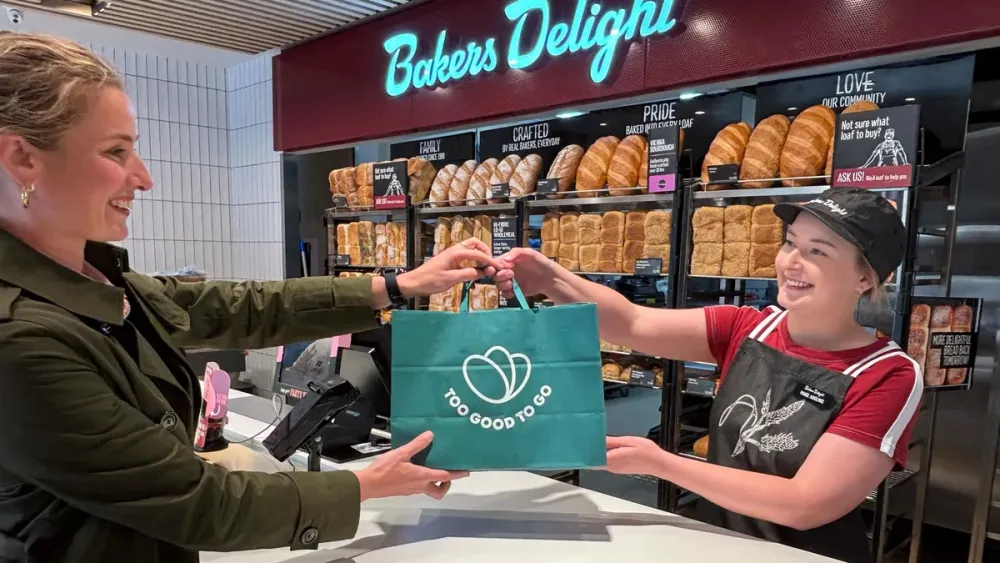 Bakers Delight and Too Good To Go celebrate 1 million meals saved