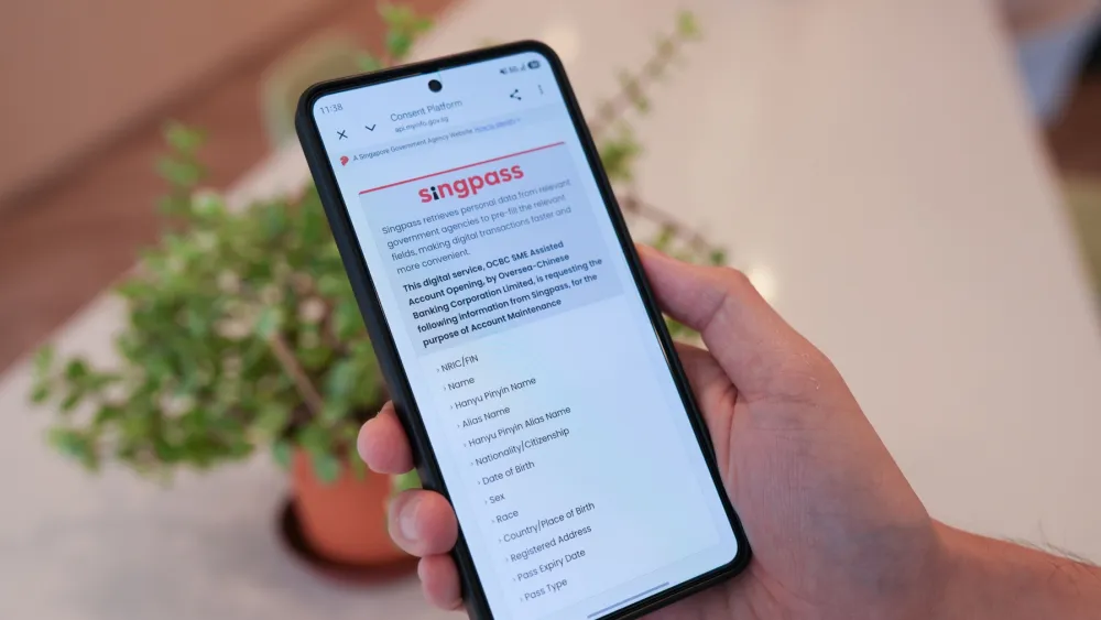OCBC enables remote business account opening in Malaysia via Singpass