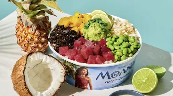 Honi Poke brings Moana-themed poke bowl to UK stores