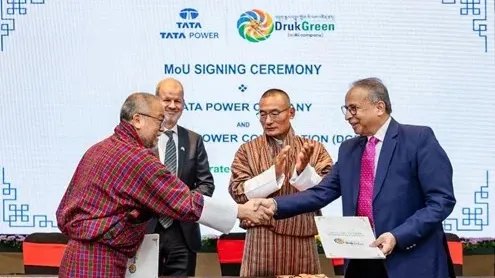 Tata Power-Bhutan skills pact to support 5-GW clean energy dev’t