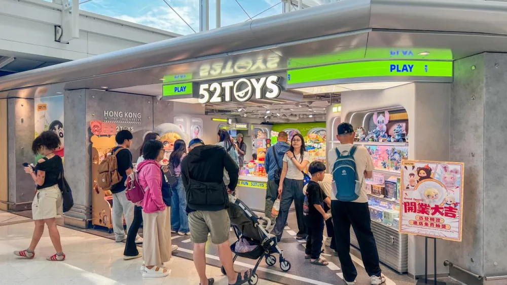 52TOYS targets global travelers with Hong Kong International Airport store opening