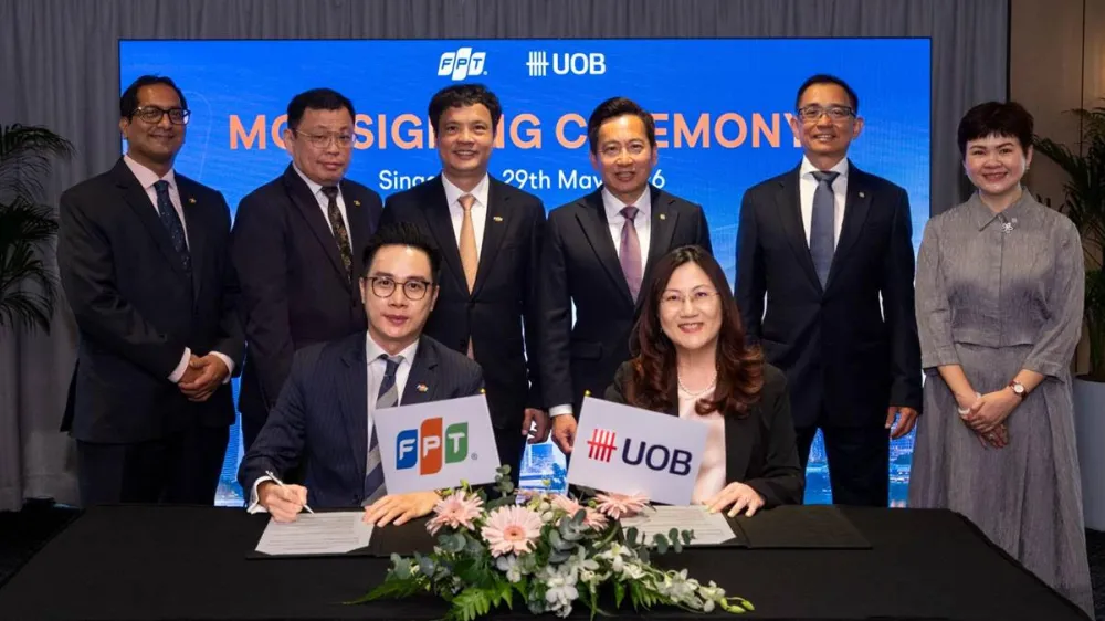 UOB inks MOU with Vietnam's FPT to modernise banking with AI and cloud