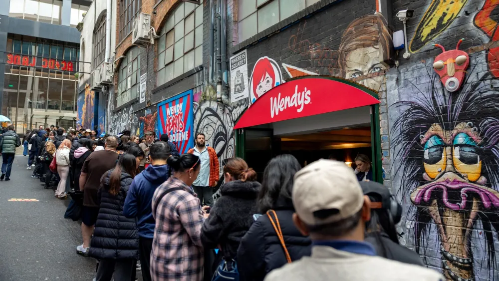 Wendy’s opens first drive-thru in Australia