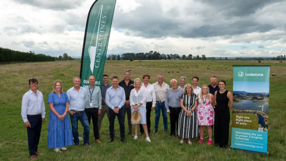 Centralines and Lodestone Energy reach financial close on NZ utility-scale solar farm