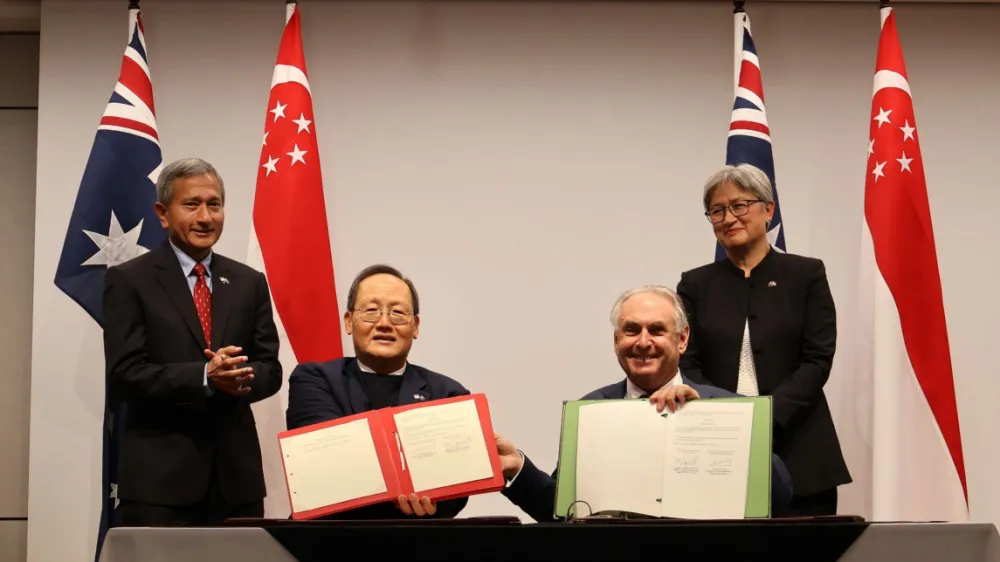 Singapore signs essential trade agreement with Australia
