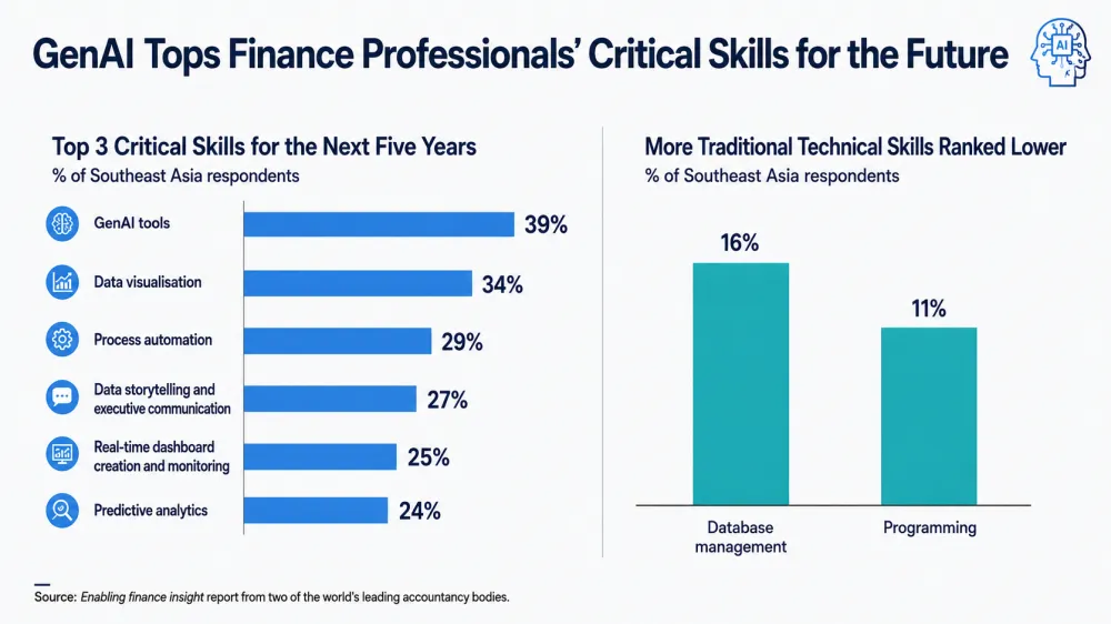 Finance professionals sideline coding for GenAI