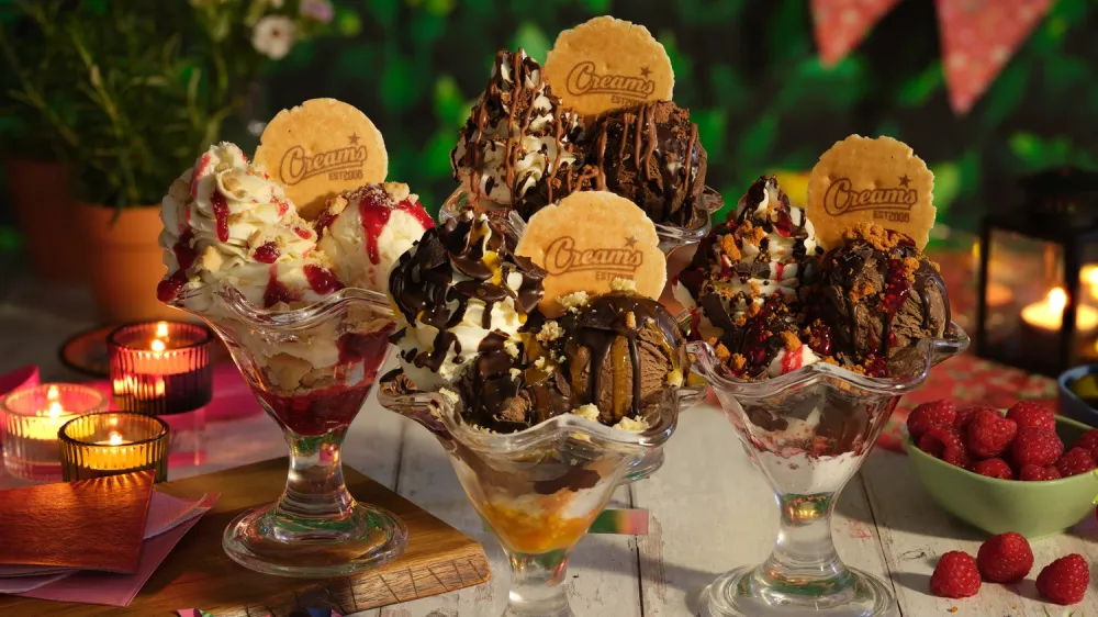 Creams Cafe taps into nostalgia trend with new dessert range