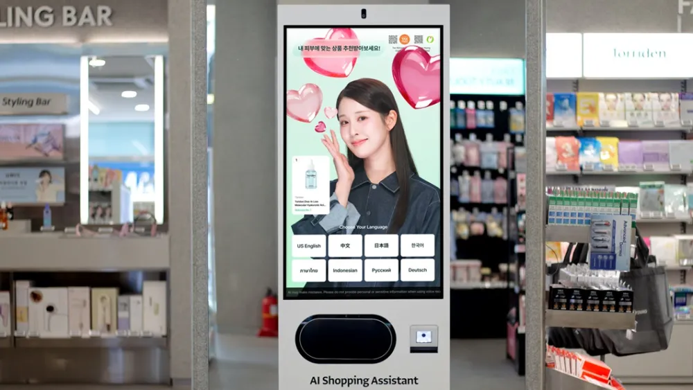 CJ Olive Young launches AI in-store services for foreign customers
