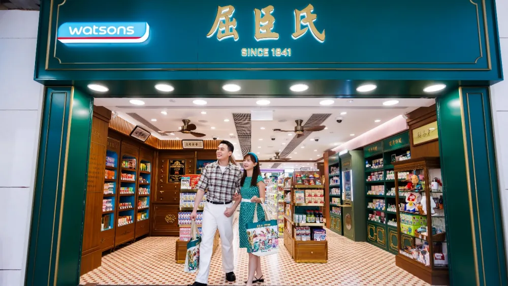 Watsons Opens Heritage Concept Store in Hong Kong