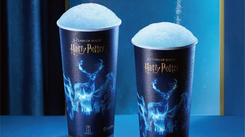Gong cha launches Harry Potter drinks as film turns 25