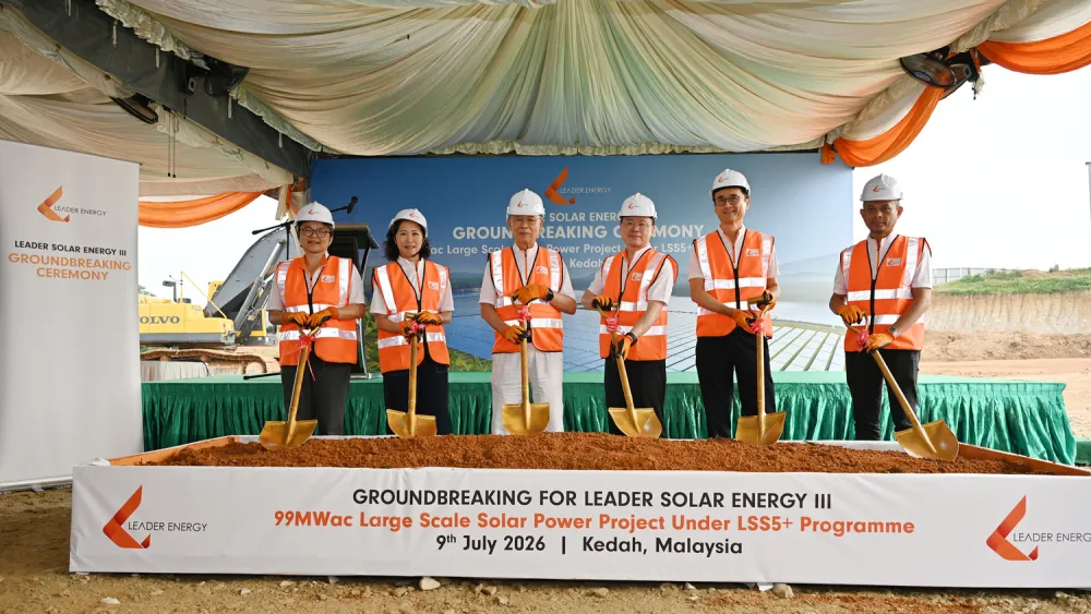 Malaysia’s RE pipeline grows as Leader Energy begins 99MWac solar project