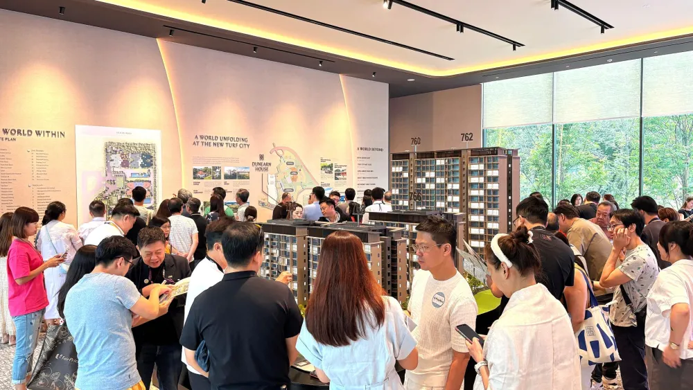 First Turf City condo draws 5,900 visitors at preview
