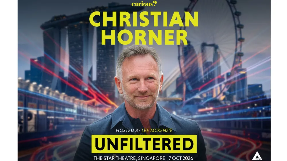 'Christian Horner: Unfiltered' Comes to Singapore During F1 Week