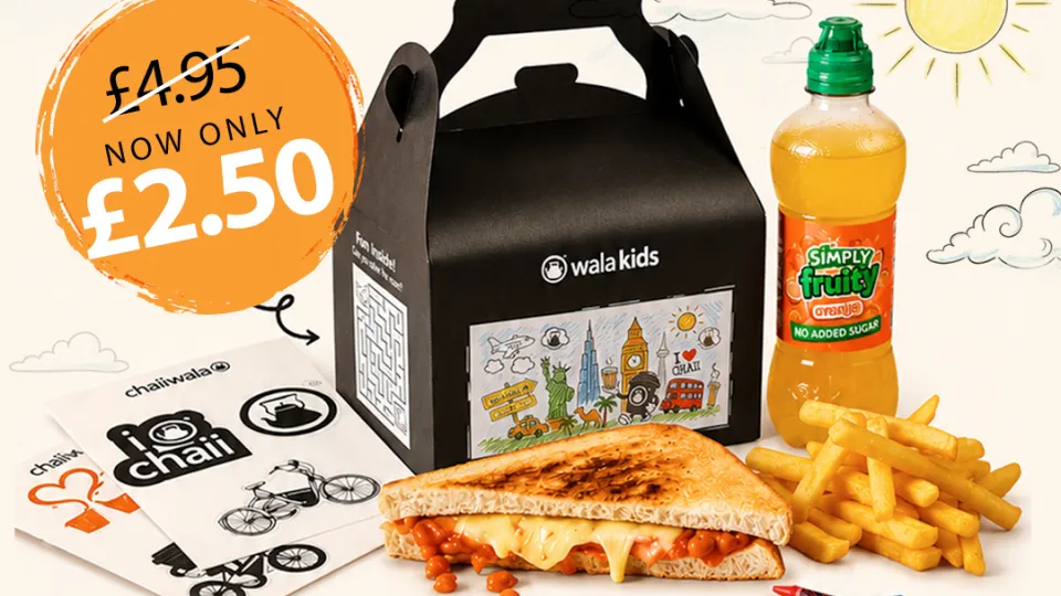 Chaiiwala targets family footfall with £2.50 Kids Box Meal offer