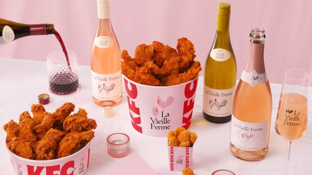 KFC and La Vieille Ferme bring chicken-and-wine pairings to Shoreditch