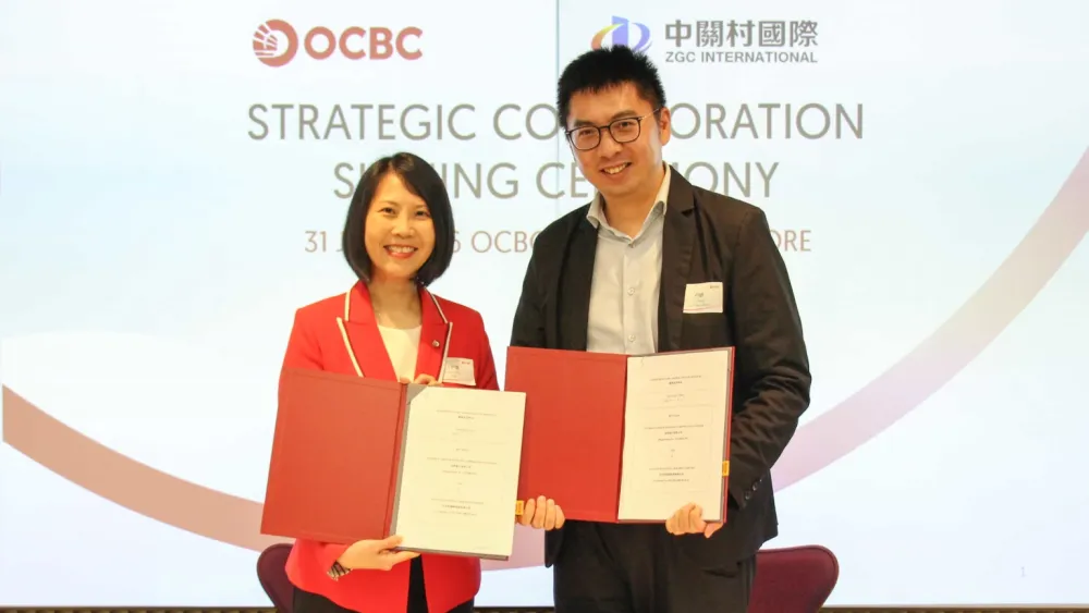 OCBC, ZGC International partner to target China-ASEAN tech flows