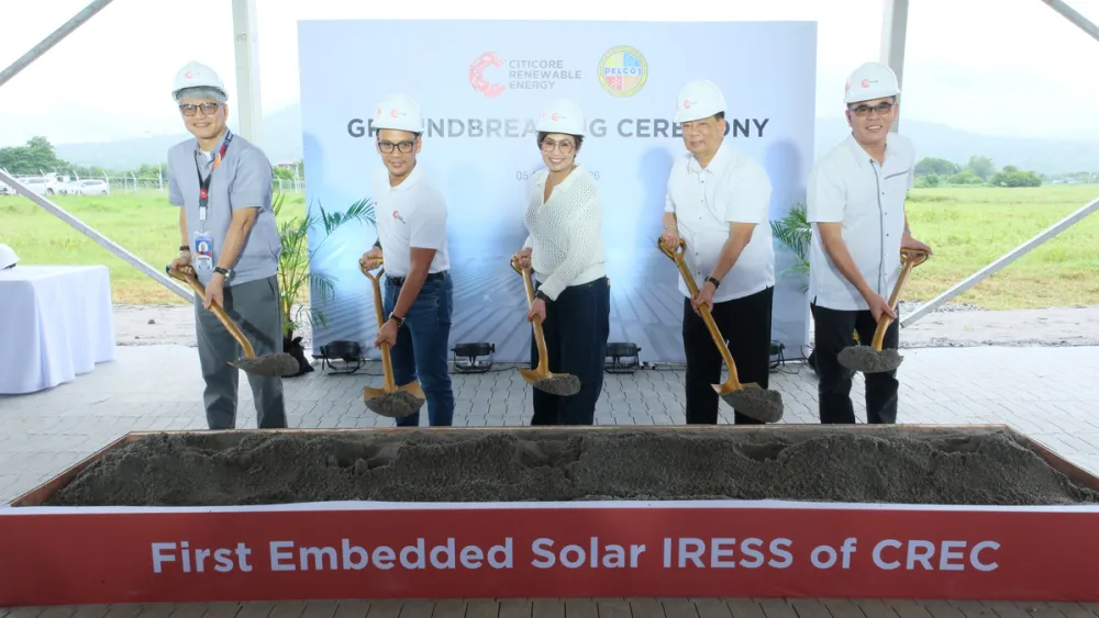 CREC, PELCO I start construction of 41MWp solar project in Philippines