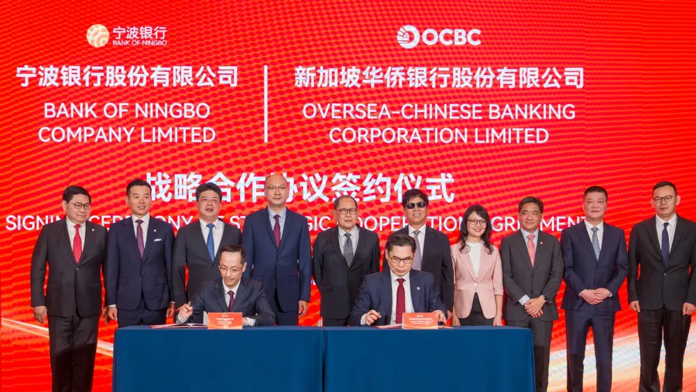 OCBC inks new 10-year partnership with Bank of Ningbo