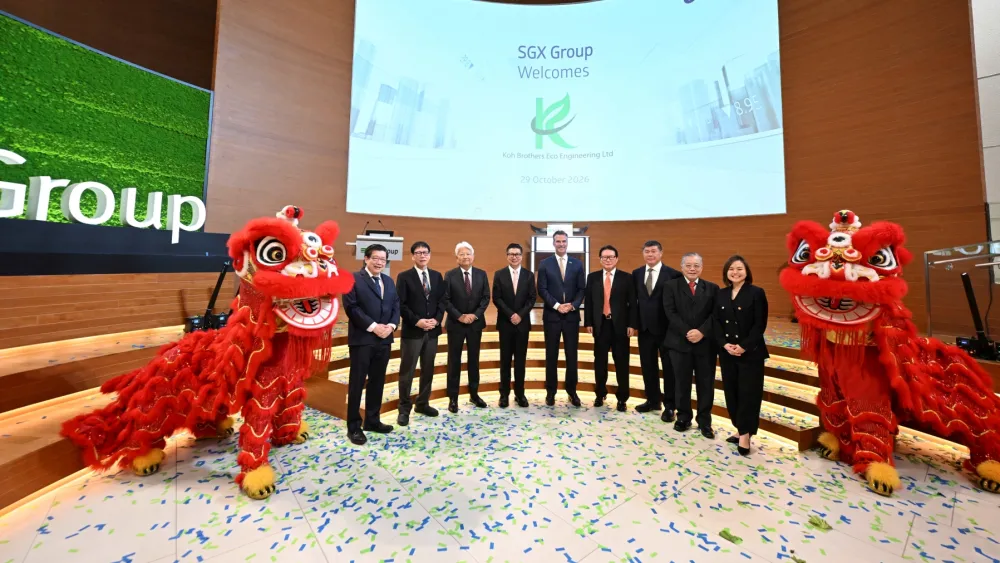 Koh Brothers Eco moves to SGX Mainboard with $1b order book