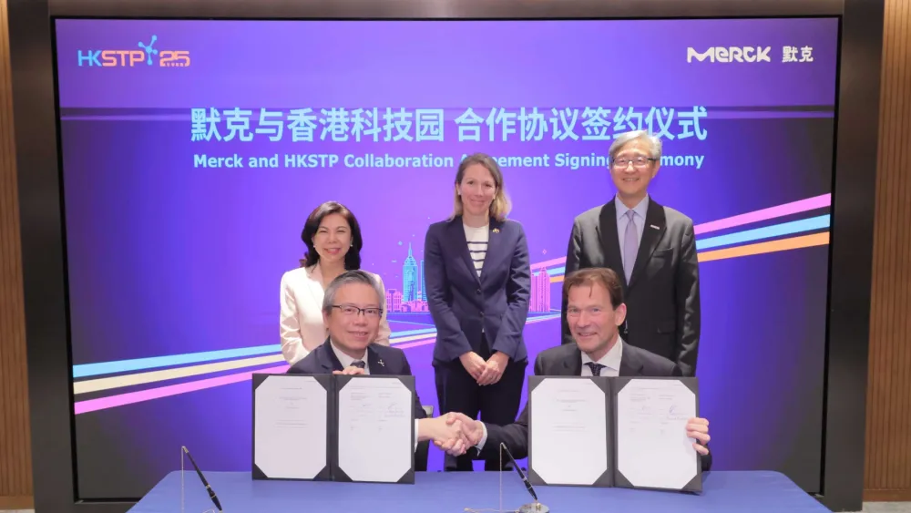 Germany’s Merck to establish Hong Kong centre under HKSTP partnership