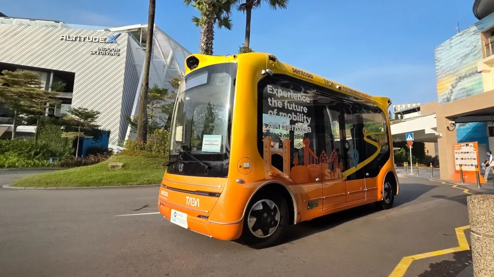 Sentosa and TADA to deploy on-demand AVs from 2027