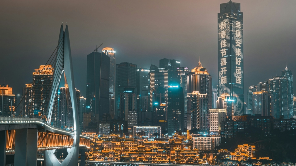 Chongqing, China. Jerry Wang via Unsplash.