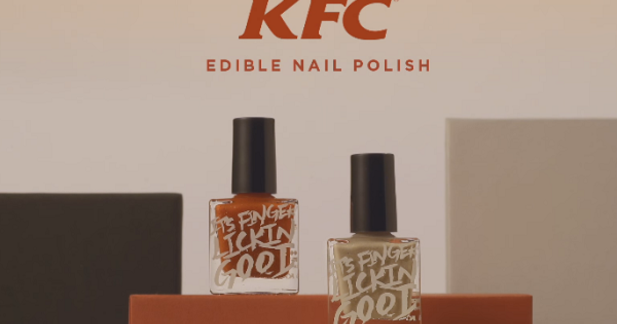 KFC Hong Kong launches friedchicken flavoured nail polishes QSR