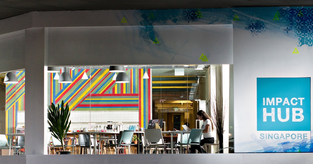 The Hub Singapore launches a new industrial-chic coworking space ...