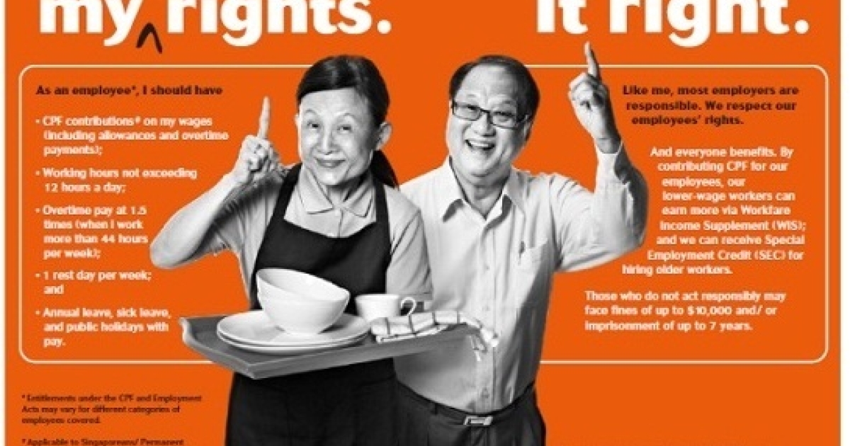Singapore firms breaking basic employee rights, beware | Singapore ...