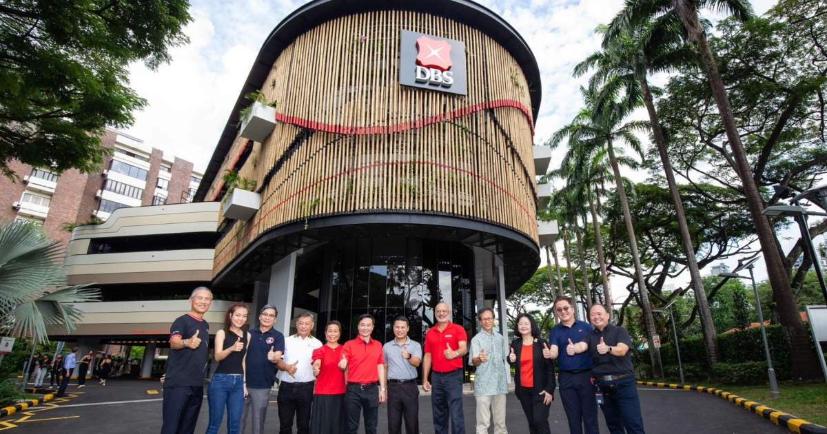 DBS opens net zero building DBS Newton Green | Asian Banking & Finance