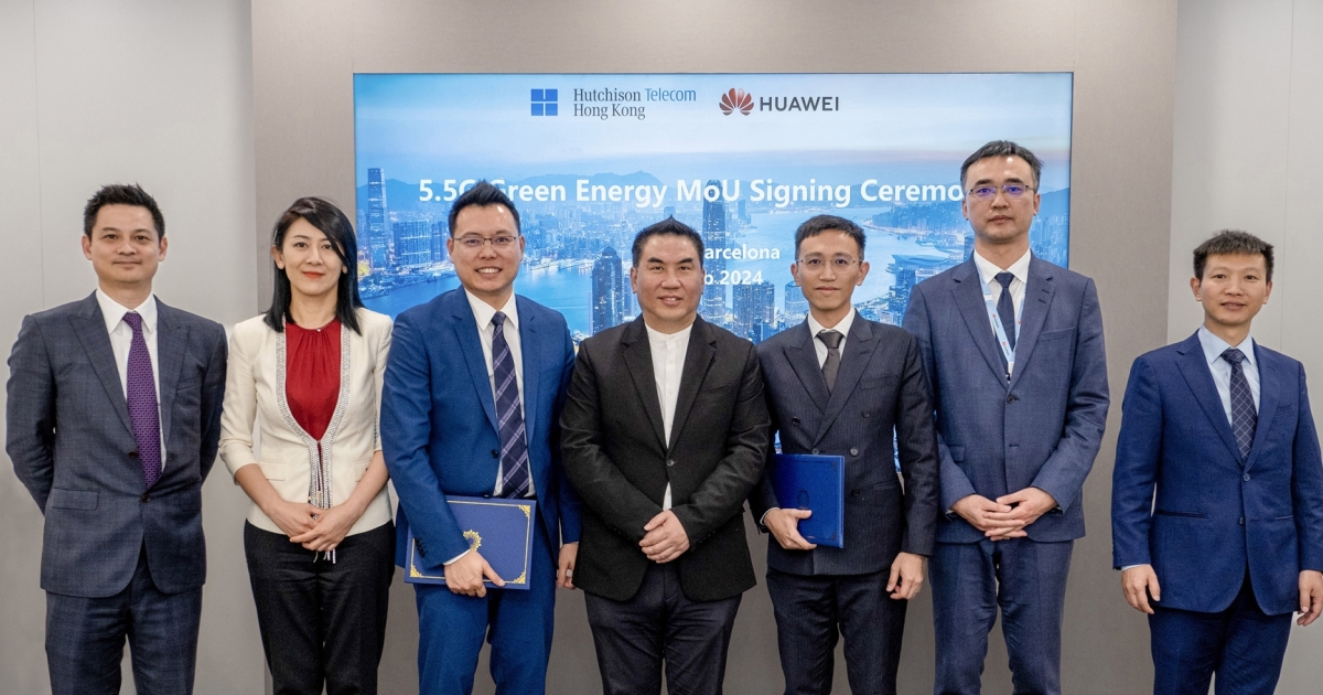 HTHK, Huawei ink MOU on 5.5G green strategy | Hong Kong Business