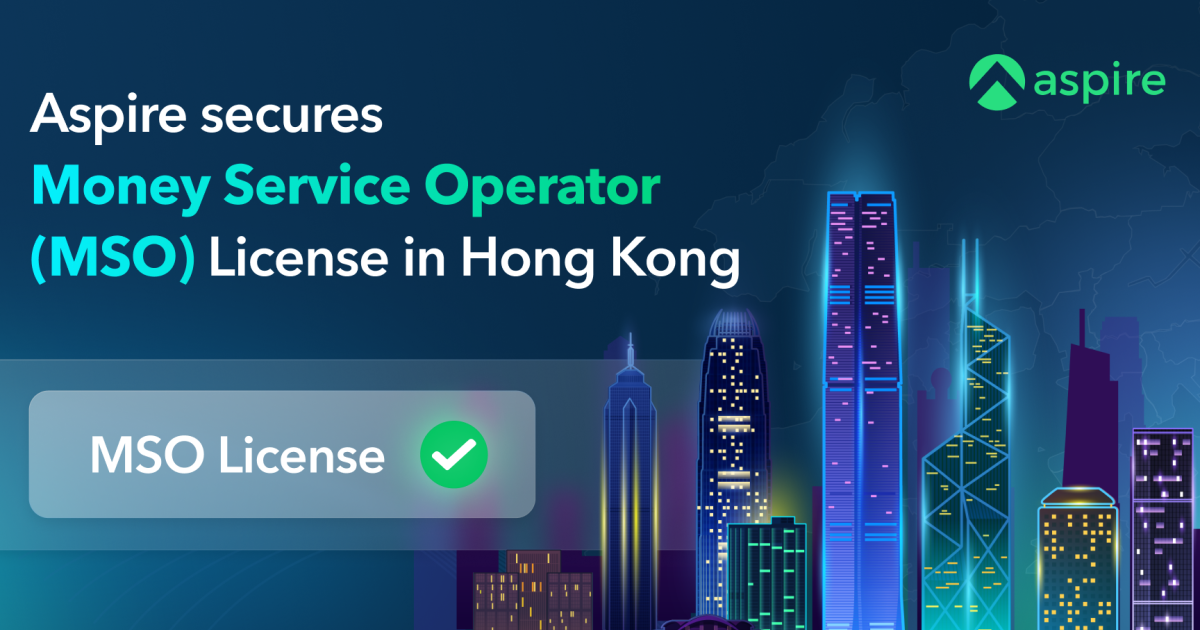Fintech Aspire clinches money service operator license in Hong Kong ...