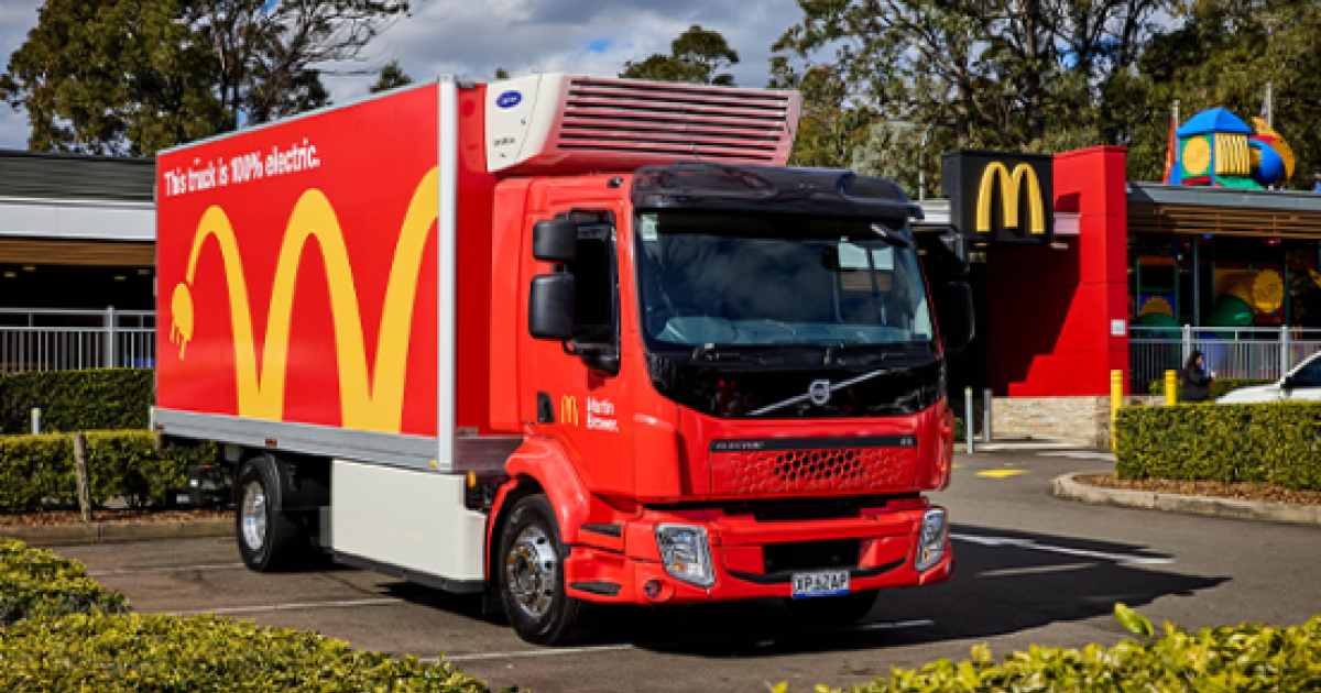 Operations Research Graph McDonald’s starts trials for electric delivery trucks | QSR Media Australia