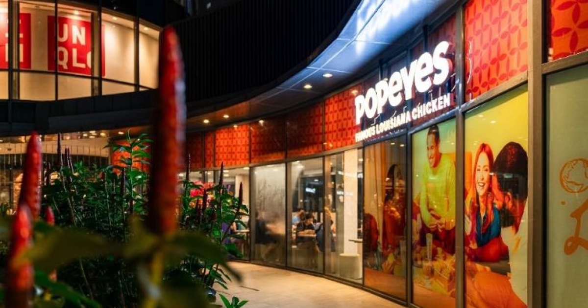 Popeyes opens third 24-hour restaurant concept in Singapore | QSR Media